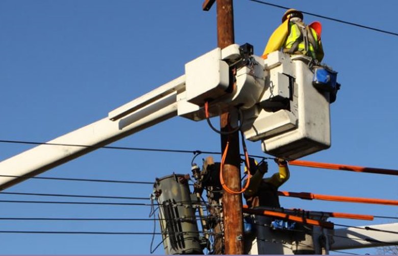 Electrical Utility City Utility Company Power Transmission Lines