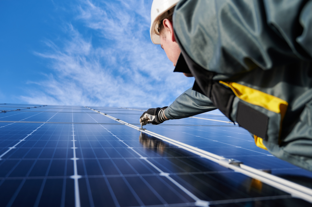 Alternative Energy Solar Installation Panels Technician