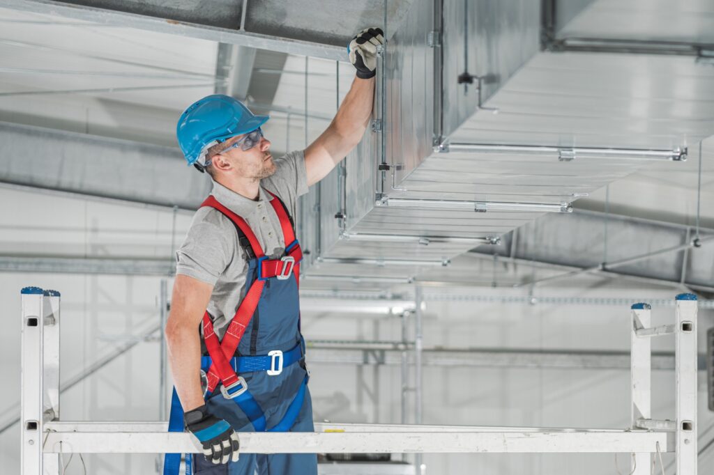 Commercial construction HVAC building contractor